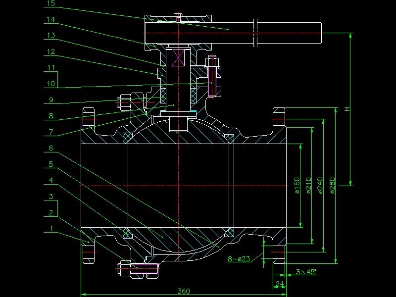 ���y���b��DQ41Fһ16C DN150