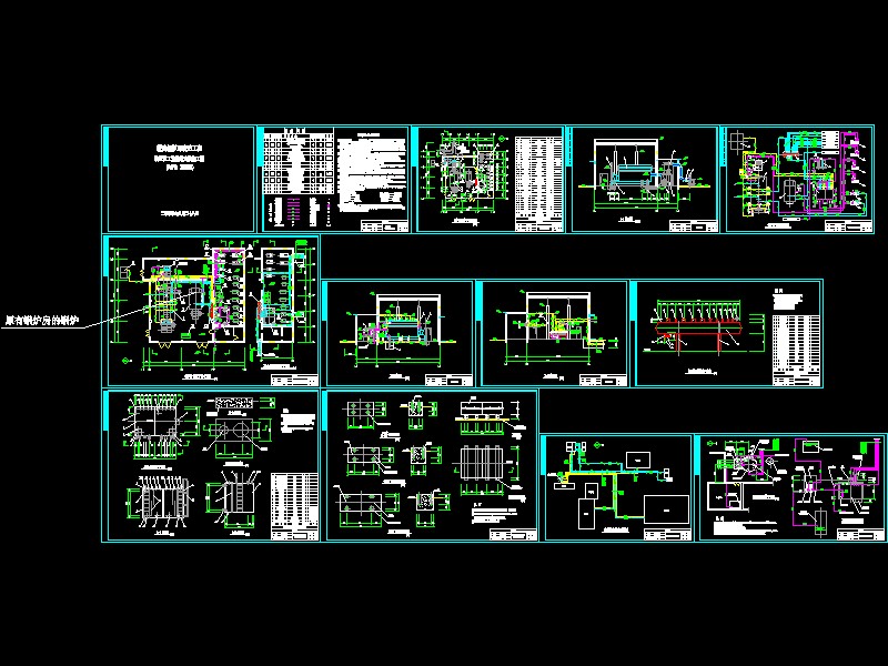 2�����칤���O�估��ˇ�ܵ����bʩ���DCAD�D��