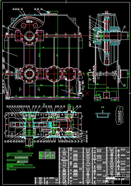 400kN��܈�w�����p����CAD�D��
