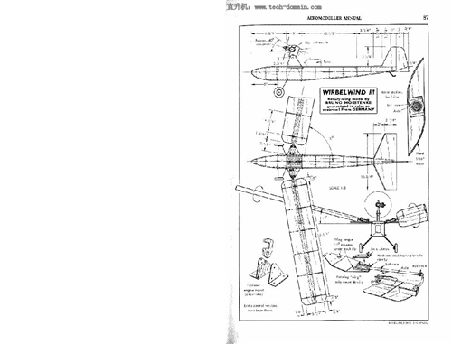 ����C��Wirbelwind III Gyro Plans�w�Cģ�͈D��