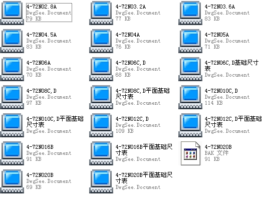 4һ72�L(f��ng)�Cϵ��ȫ��CAD�D��