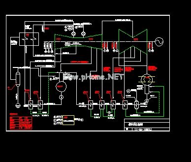 125MW����ϵ�y(t��ng)�DCAD�D��