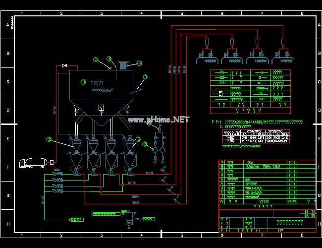 ʯ��ʯ��ݔ��ϵ�y�DCAD�D��