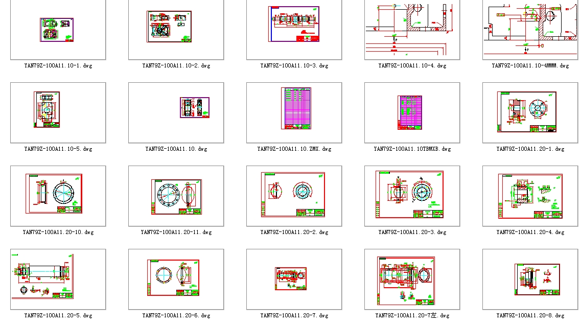 YQ79Zһ100A11��Ч��ĩ�Ԅӳ���Һ���Cȫ��CAD�D��