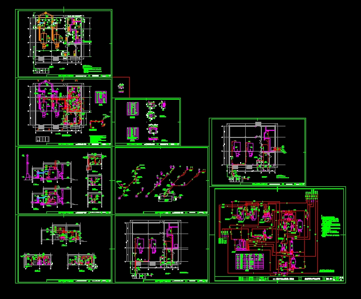 1��2������偠t��ˮů�O(sh��)ӋCAD�D��