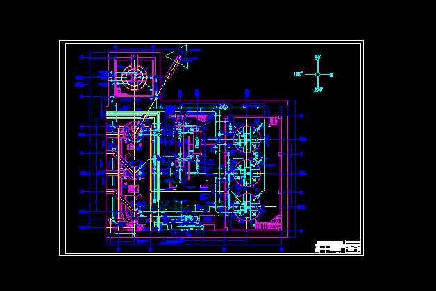 �ܵ�ƽ�沼�ÈDʩ��CAD�D��