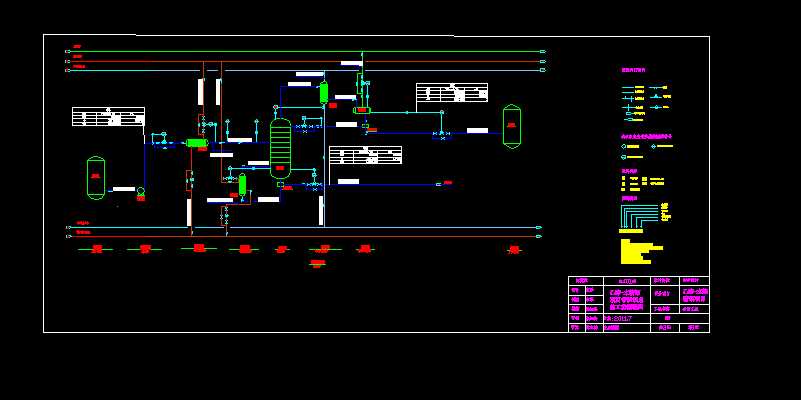 �Ҵ�һˮ���s�Ŀ�������c�Ĺ�ˇ���̈DCAD�D��