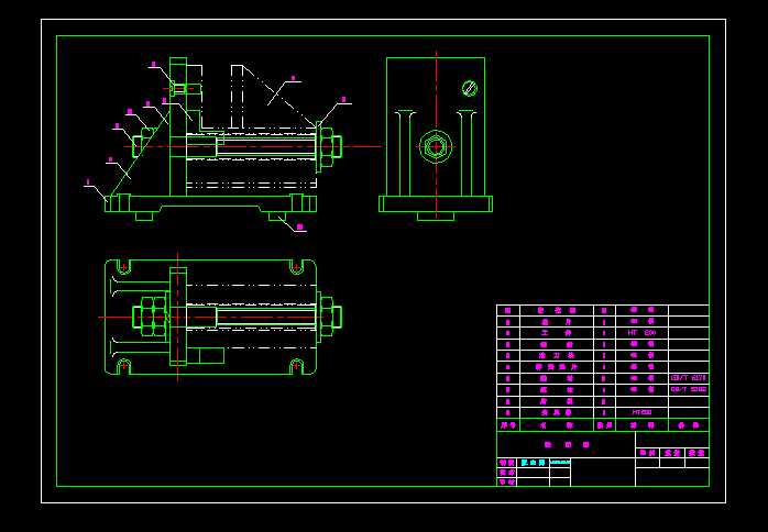 CA6140܇���ܲ�831003(0)�n���O(sh��)Ӌ(j��)CAD�D��