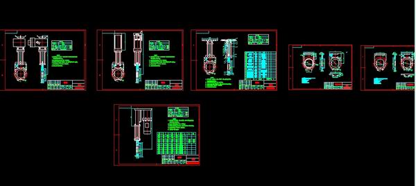 Z73Xһ1.0MPaһDN250�{���yȫ��CAD�D��