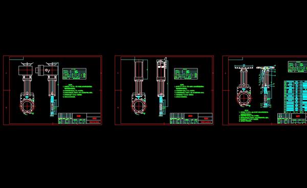 Z73Xһ1.0MPaһDN200�{���yȫ��CAD�D��