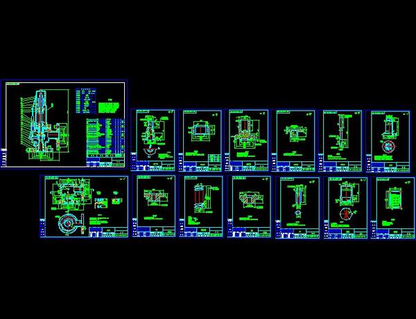 ��ȫ�y50 A41Hһ16Cȫ��CAD�D��