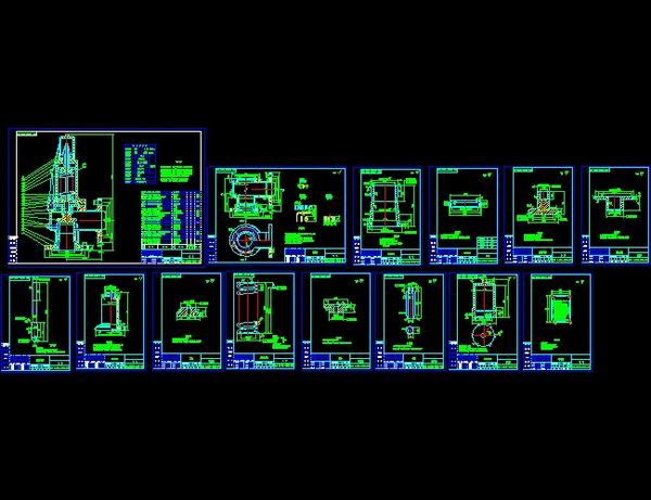 ��ȫ�y100 A48Yһ16Cȫ��CAD�D��