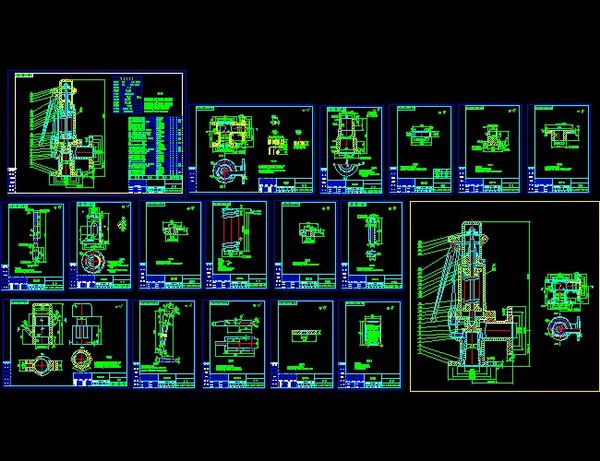 ��ȫ�y80 A41Hһ16Cȫ��CAD�D��