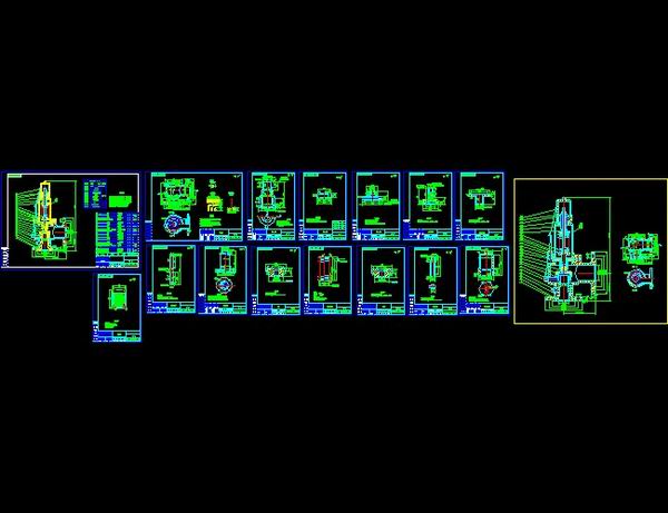 ��ȫ�y50 A42Yһ64ȫ��CAD�D��