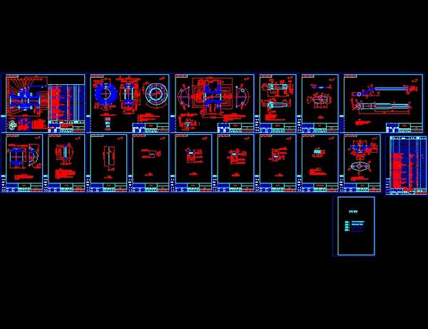 ����Ƭʽ�������y50 Q41Fһ63Cȫ��CAD�D��