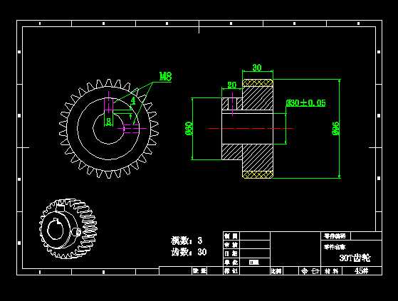 30T�X݆CAD�D��