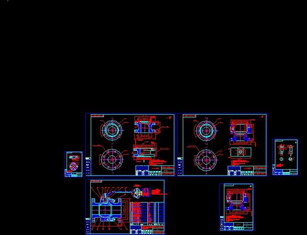 ����Ƭʽ�������yDN80 PN25��2�Σ�ȫ��CAD�D��