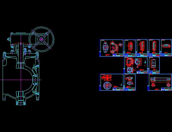 ƫ�����y���b500Q340H16Cȫ��CAD�D��