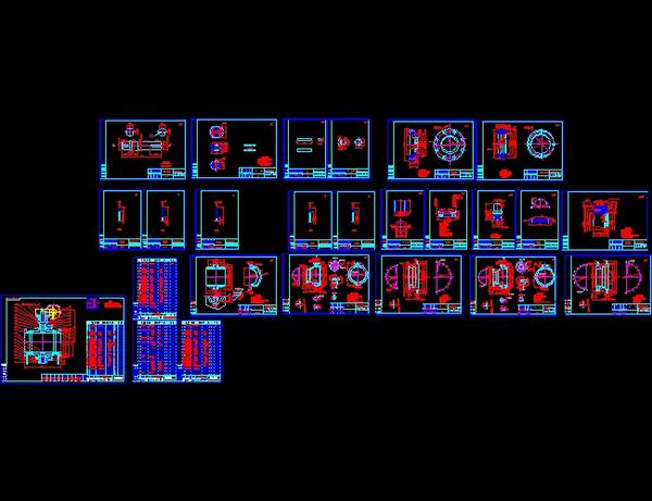 ���w�̶��ܾ����y12һQ347Fһ300Lb(150Lb)ȫ��CAD�D��