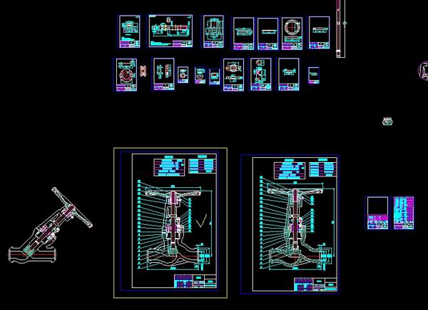 ֱͨʽ��ֹ�y������3��J61H1500Lbȫ��CAD�D��