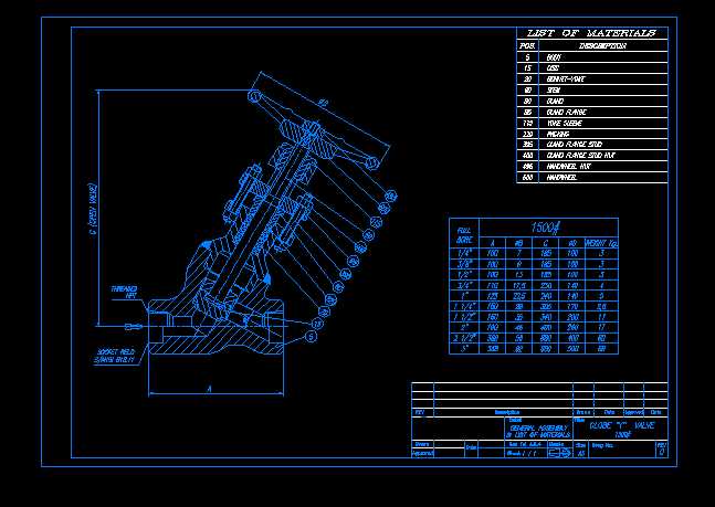 1500# Y�ͽ�ֹ�y�b��DCAD�D��