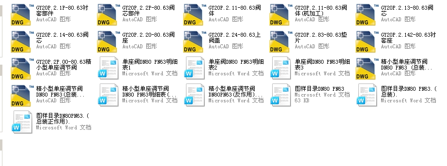 ��С�͆����yDN80PN63ȫ��CAD�D�����f����