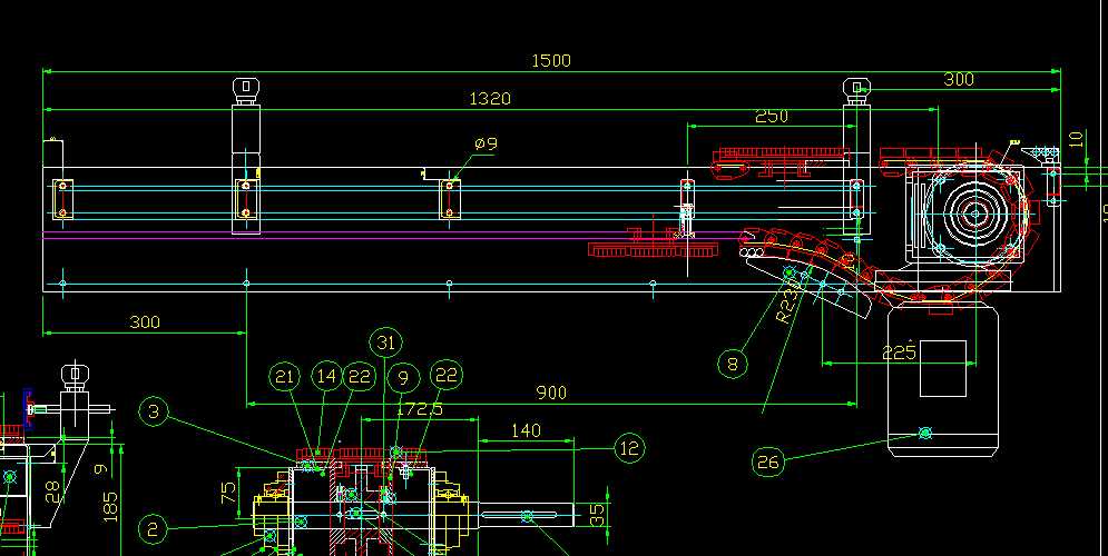 һ�Є���1.5�םL��朰�ݔ�͎�CAD�D��
