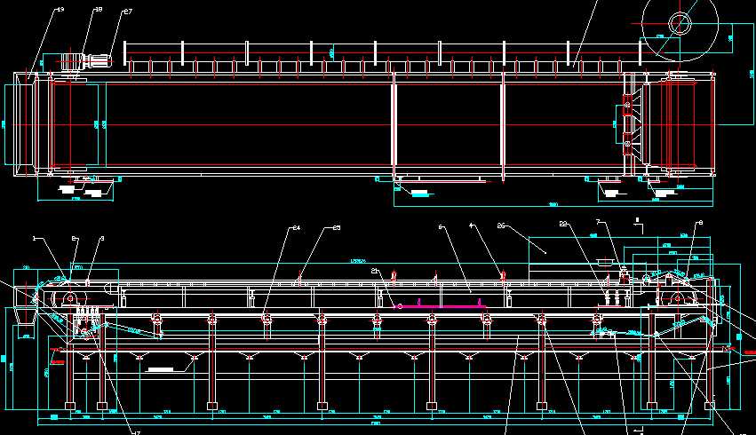 ���z��ʽ����^�V�C(j��)DU40/2500���DCAD�D��