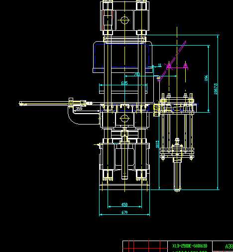 A38һ100 2.50��ţ���Ԅ�(d��ng)�������͙C(j��)�C(j��)������CAD�D��