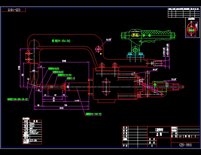 ���Q�D��C25һ1815CAD���D