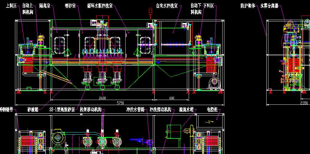 12qiang�W��ݔ��ʽ�Ԅ�ˮ��ɰ�CCAD�D��