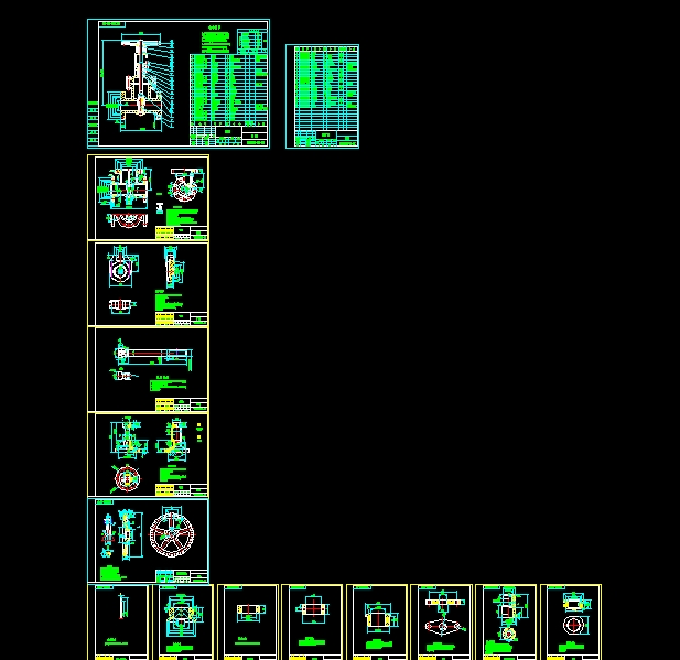 ������Шʽ�l�y100 Z40Hһ64ȫ��CAD�D��