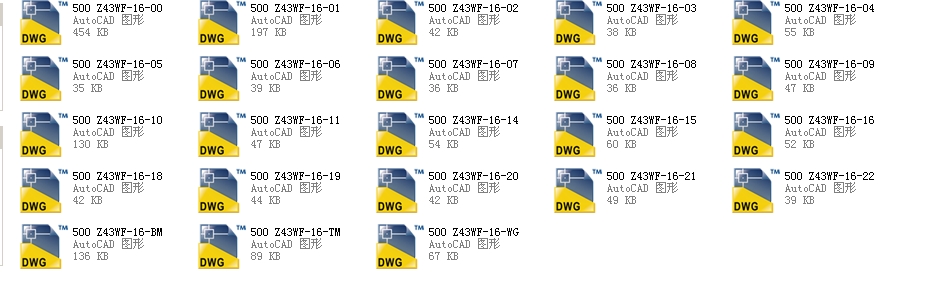 ƽ���l�y����1.6200 Z43WFһ16ȫ��CAD�D��