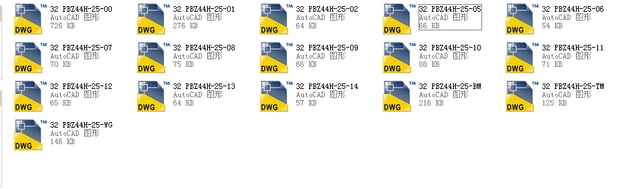 ƽ���l�y����2.5 50   PBZ44Hһ25ȫ��CAD�D��