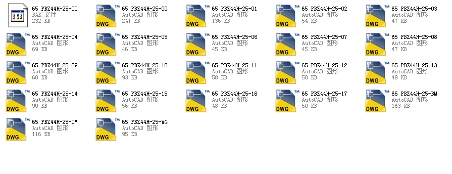 ƽ���l�y����2.5 100  PBZ44Hһ25ȫ��CAD�D��