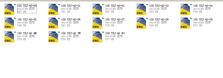 Һ��ʯ�ͽ�ֹ�y100  YDJһ40ȫ��CAD�D��