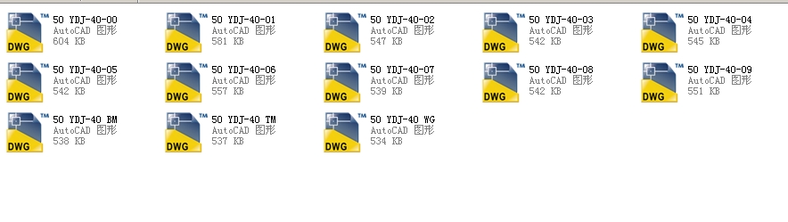 Һ��ʯ�ͽ�ֹ�y50   YDJһ40ȫ��CAD�D��