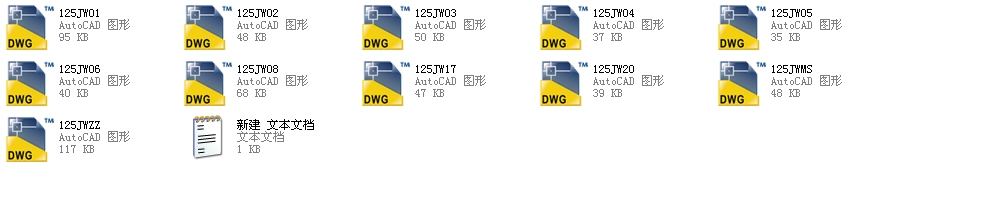 ֱͨʽ��ֹ�y������125JWȫ��CAD�D��