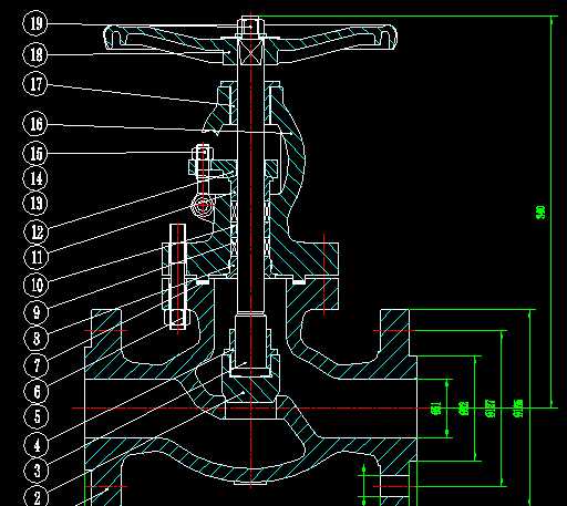 J41Hһ600(lb) NPS��ֹ�y���b��DCAD�D��