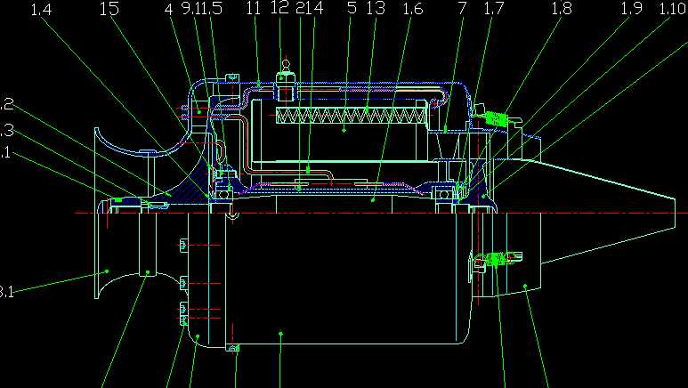 Gqsturbne Zusammenstellung CAD�D��