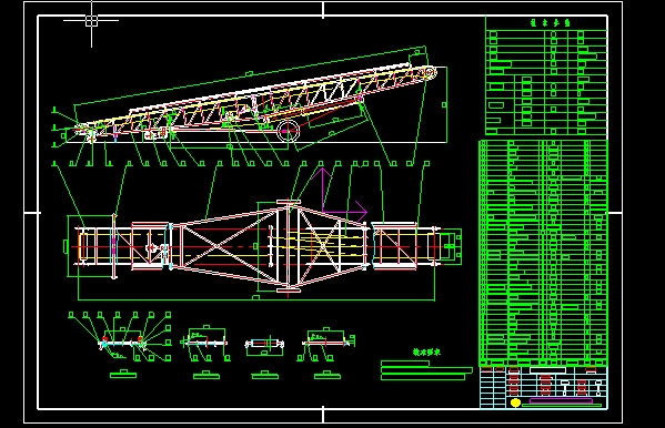 10m�Ƅ�ʽƤ���C�M���DCAD�D��