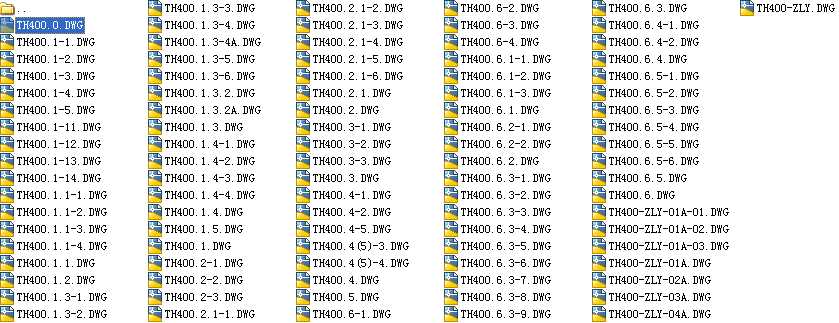 TH400��ʽ�����C(j��)ȫ��CAD�D��