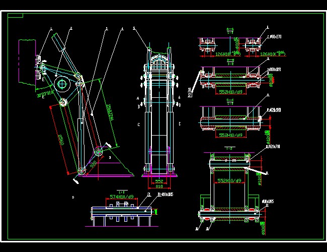 ����ƽ����߅�ΙC(j��)��(g��u)CAD�D��