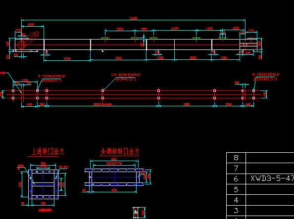 FU200һ12m�ʽݔ�͙CCAD�D��