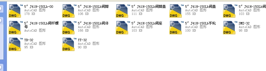 5��J41Hһ150Lb���˽�ֹ�yȫ��CAD�D��