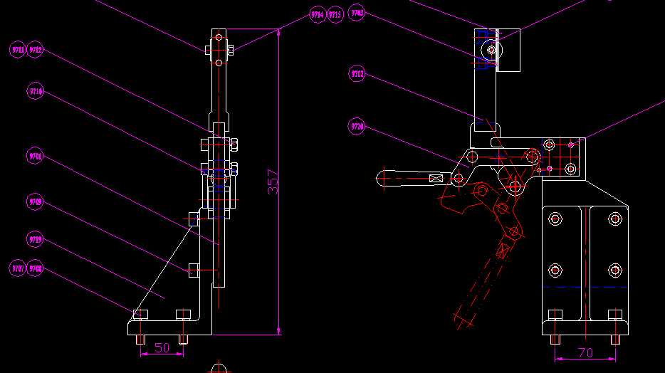 C24һ003GFһ9700��9300β�M���b������CAD�D��