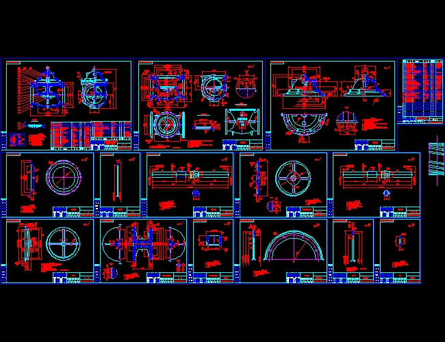 slxһ300ˮ���yȫ��CAD�D��