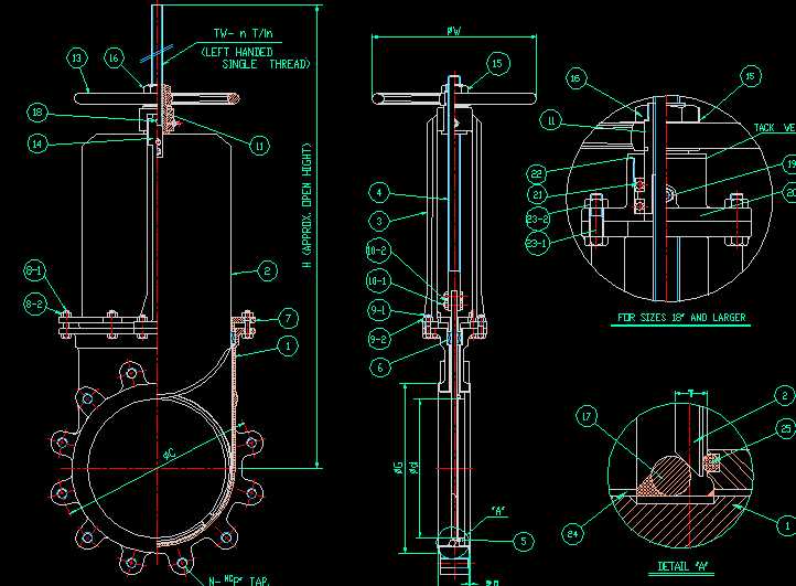 Stainless Steel Lined Metal Seated Knife Gate Valve 62B_3һ24