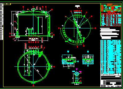 1000������ˮ��CAD�D4323