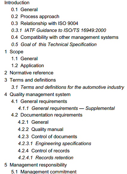 TS16949һ2002  ��܇�|�������wϵ�˜�